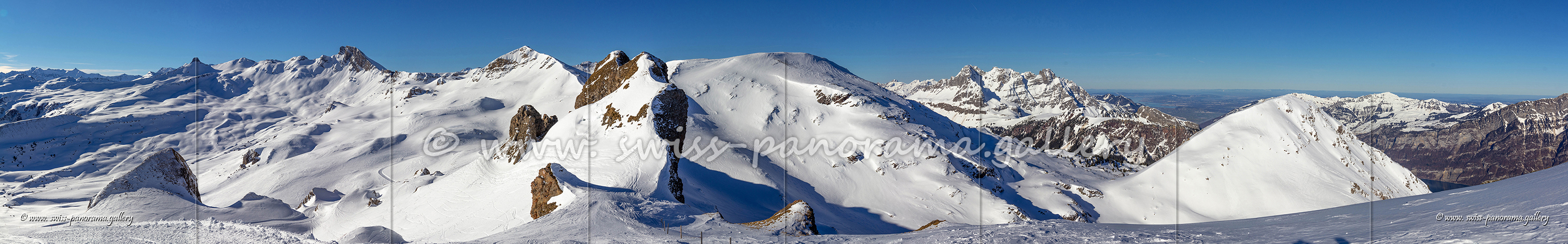 Swiss panorama Flumserberge