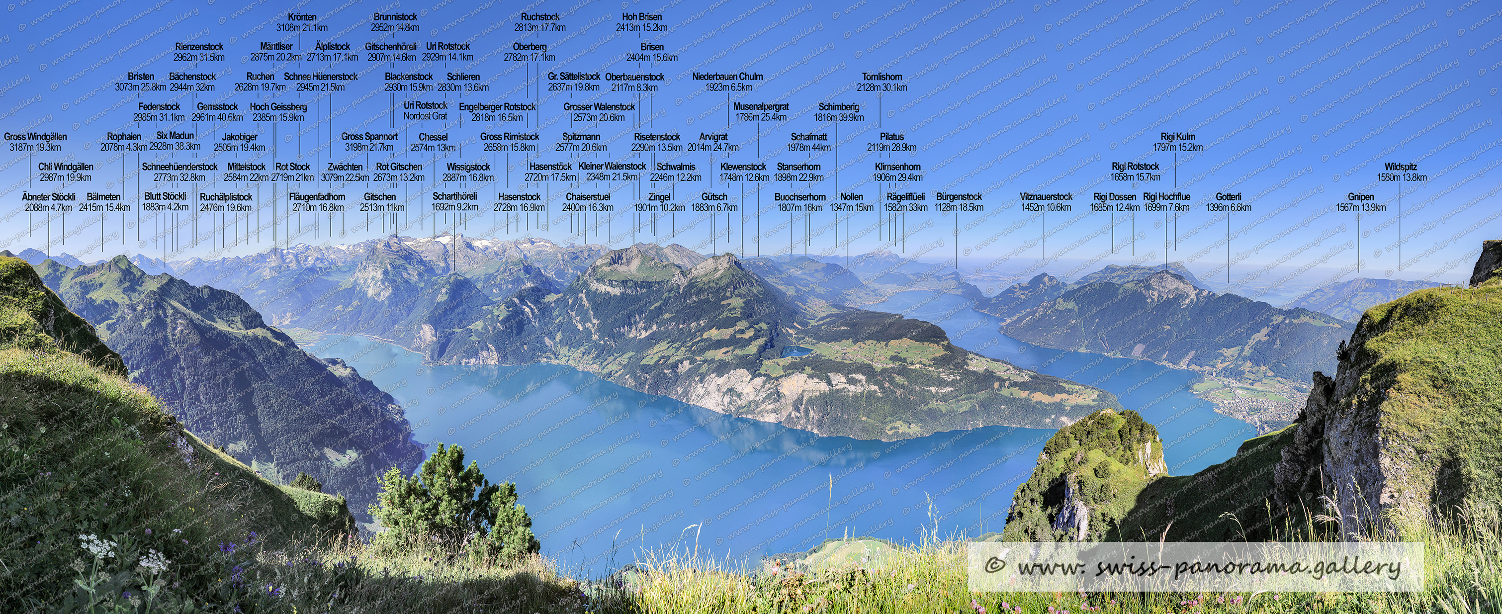 Susten Pass Panorama Meiental Chli Sustli SustenhornGross Griessenhorn