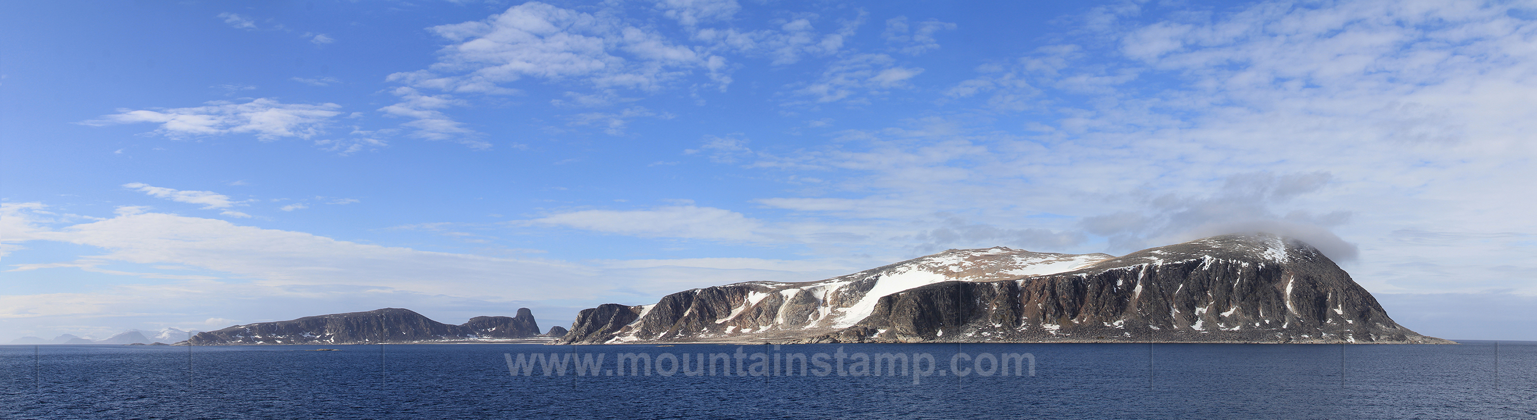 Spitsbergen panorama Sjuøyane archipelago