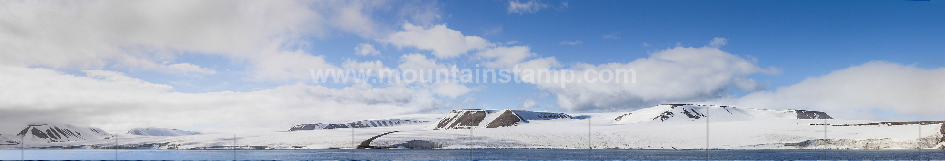 Spitsbergen panorama Hinlopen Strait