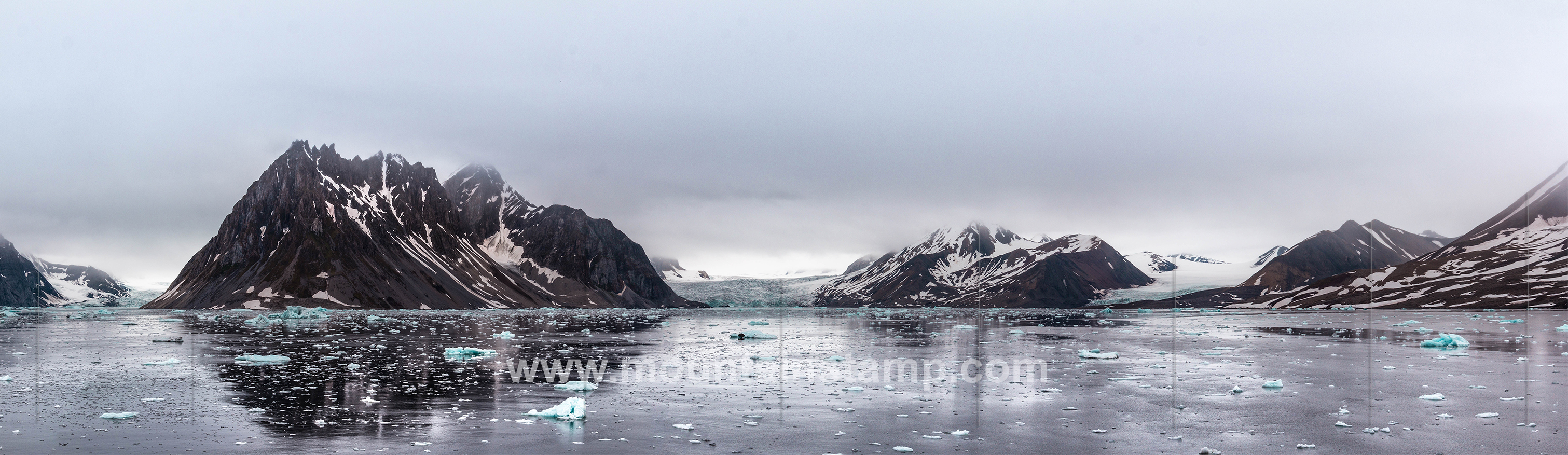 Svalbard panorama Burgerbukta