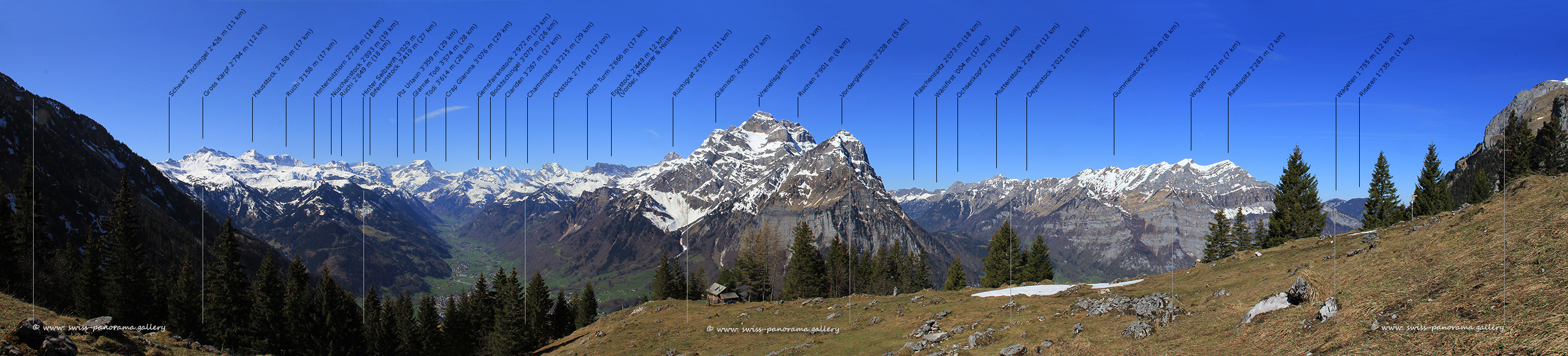 Panorama Aegsten Glarus