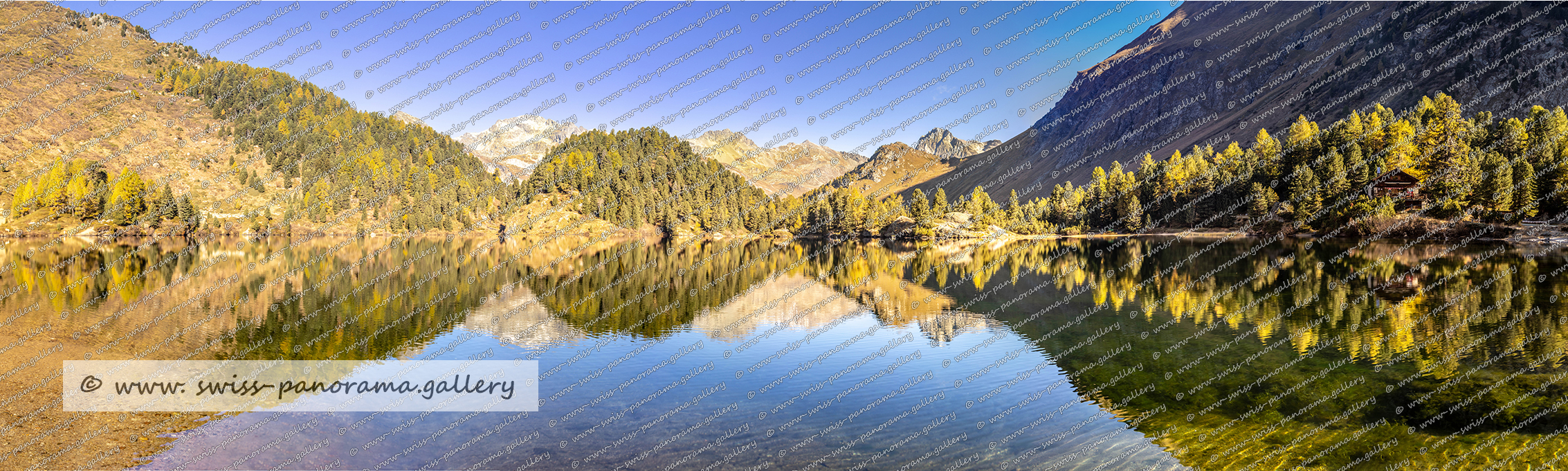 Lej da Cavloc Val Forno Oberengadin Alpenpanorama Schweiz