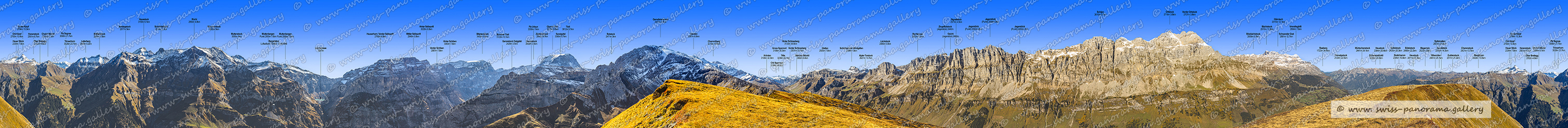 Fisetengrat 360 Grad Panorama, Urnerboden, Schweizer Alpenpanorama, beschriftetes Schweizer Alpenpanorama, Ober Brettleg 2052m 4.6km, Chalch Stöckli 2504m   , Heuer Stöck 2334m7-6lm, Chli Kärpf 2700m, Trinserhorn 3028m  , Gross Kärpf 2794m, Leiterberg 2669m  , Mättlenstock 2807m 7.9km, Piz Segnas 3098m 21.2km, Schneidstöckli 2810m, Vorstegstock  2677m, Nüschenstock 2892m, Hausstock 3158m, Muttenstock 3089m, Rüchi 2850m 4.8km, Muttenbergen 2955m, Muttenbergen Punkt 2906m, Luftseilbahn Tierfed – Chalchtrittli, Limmernsee, Mittler Selbsanft 2949m, Vorder Selbsanft 2750m (Hauserhorn), Vorder Schiben 2987m 7.7km, Hinter Schiben 3083m, Bifertenstock 3418m 9.8km, Hinter Selbsanft 3029,, Gemsistock Ostgipfel 2429m,  Gemsistock Ostgipfel 2429m, Züetriibistock 2644m, Tödi Sandgipfel 3390m, Glarner Tödi 3570m   , Piz Urlaun 3358m, Bündner Tödi 3123m, Chammliberg 3215m, Gemsfairenstock 2972m, Clariden 3267m, Tödi 3612m, Vorder Schlossberg 2931m, Gross Spannort 3198m, Titlis 3238m, Märcher Stöckli 2382m, Chli Spannort 3136m, Hinter Schlossberg 3133m , Alpler Torstock 2621m, Glatten 2505m, Läckistock 2486m, Rot Nossen 2503m, Signalstock 2573m, Schächentaler Windgällen 2764m , Zingelfadstock (Jegerstsöck 2440m, Jegerstöck Punkt 2584m, Jegerstöck Punkt 2584m, Gsicht (Jegerstöck) 2480m, Rotstock 2471m , Jegerstöck 2582m, Vorder Ortstock 2703m, Schijen 2610m, Ortstock 2716m, Jegerstöck Punkt 2584m, Jegerstöck Punkt 2450m, Schwander Grat 2881m, Glärnisch 2915m, Vrenelisgärtli 2904m , Bächistock 2915m, Raaberg 1723m 34.4km, Bösbächistock 2659m, Fronalpstock 2124m , Schwarzstöckli 2385m, Heustock 2470m  , Bützistock 2496m , Chalch Stöckli 2504m, Fronalpstock 2124m Glarus , Breitchamm 2395m, Gufelstock 2435m , Magerrain 2523m, Gandstock 2315m, , Spitzmeilen 2501m, Wissmilen 2481m, Gulderstock 2511m, Gandstock 2315m, Berglihorn 2428m, C, harenstock 2421m, Heustock 2471m, swiss mountain panorama, Swiss Alps, swiss panorama, gallery Swiss panorama gallery,  