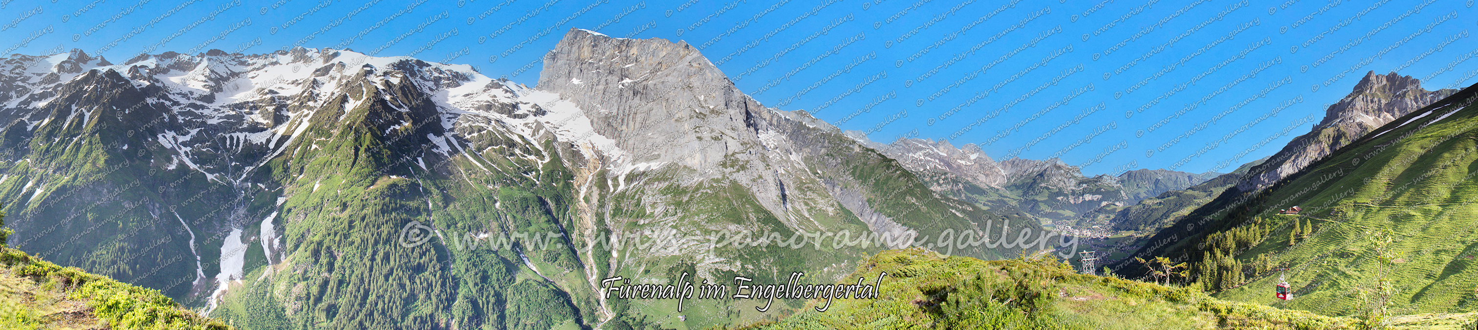 swiss-panorama.gallery, Alpenpanorama von der Fürenalp im ENgelbergertal 