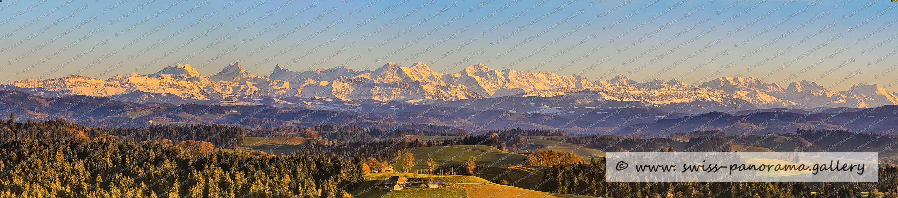 Männlichen Abendstimmung Eiger Mönch Jungfrau Berner Alpenpanorama sunset Swiss Alps Schweizer Alpenpanorama