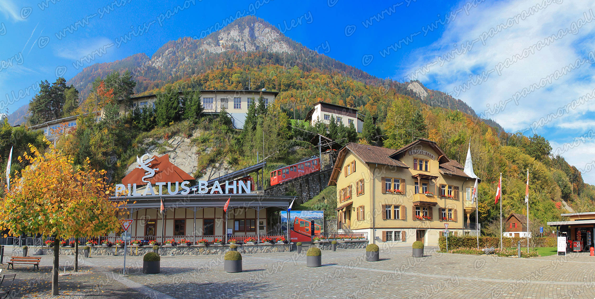 Mount Pilatus railway station Alpnachstad