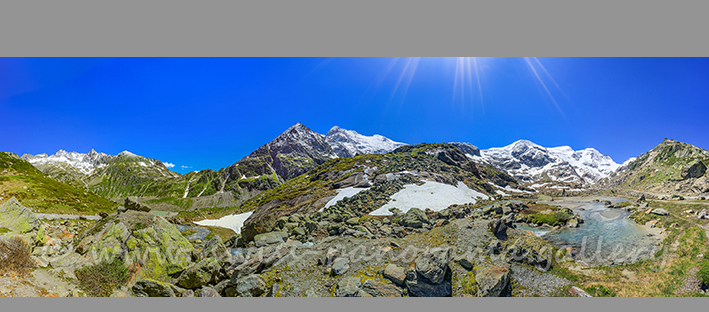 Männlichen Eiger Mönch Jungfrau Sonnenuntergang Schweizer Panorama Alpenpanorama