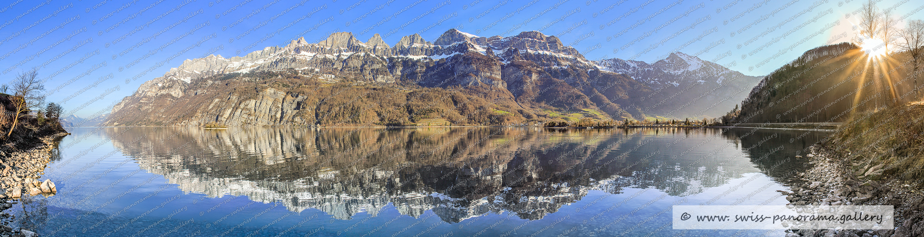 Switzerland Alpenpanorama, Poster Schweizer Berge und Bergpanoramen auf Hahnenühle Papier kaufen