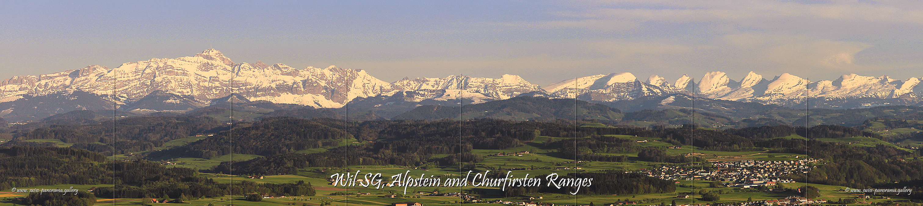 Switzerland panorama Säntis